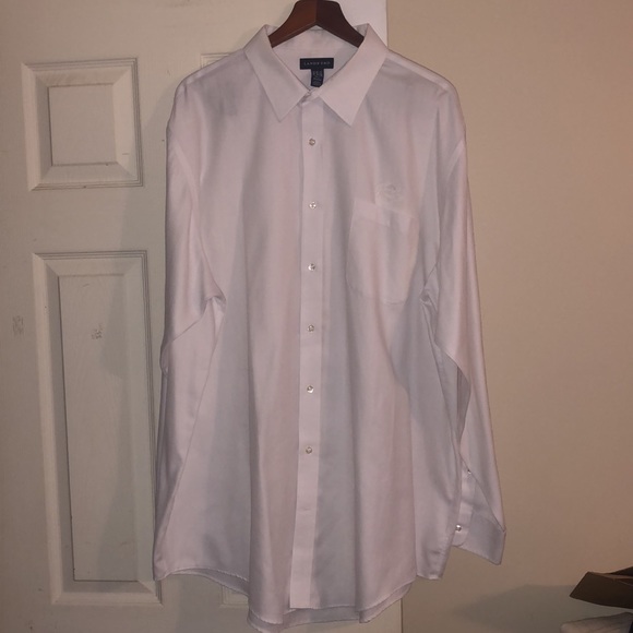 Lands’End Men’s Button Down Size 18.5 x 37 (Tall) - Picture 2 of 7